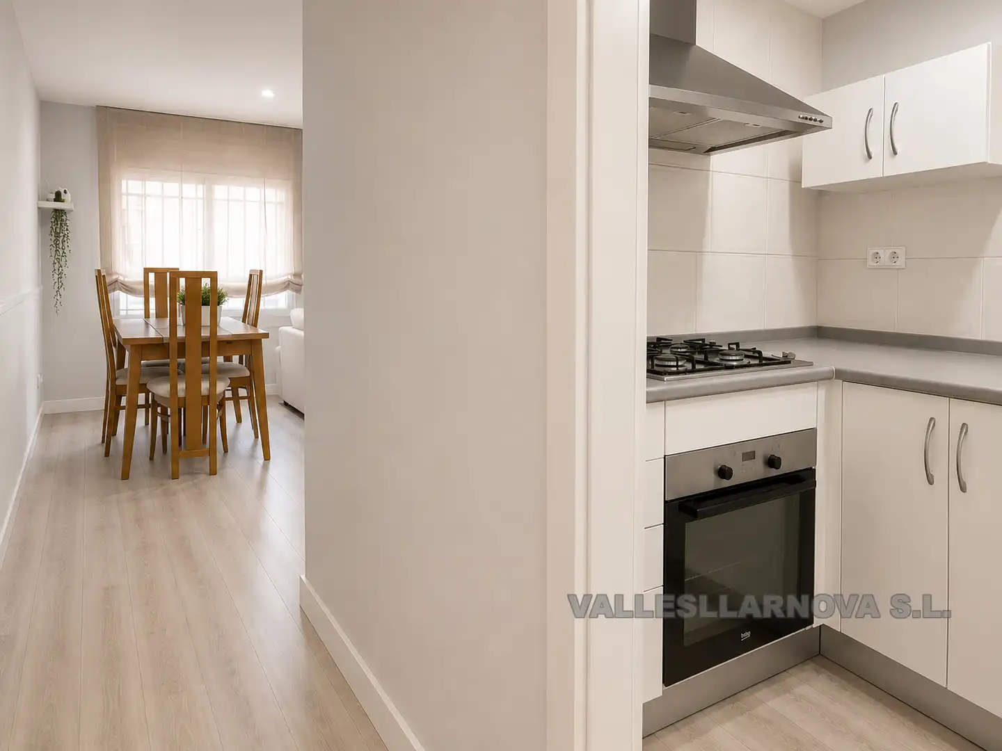 Cuina de Pis en venda en Mollet del Vallès amb Aire condicionat i Parquet