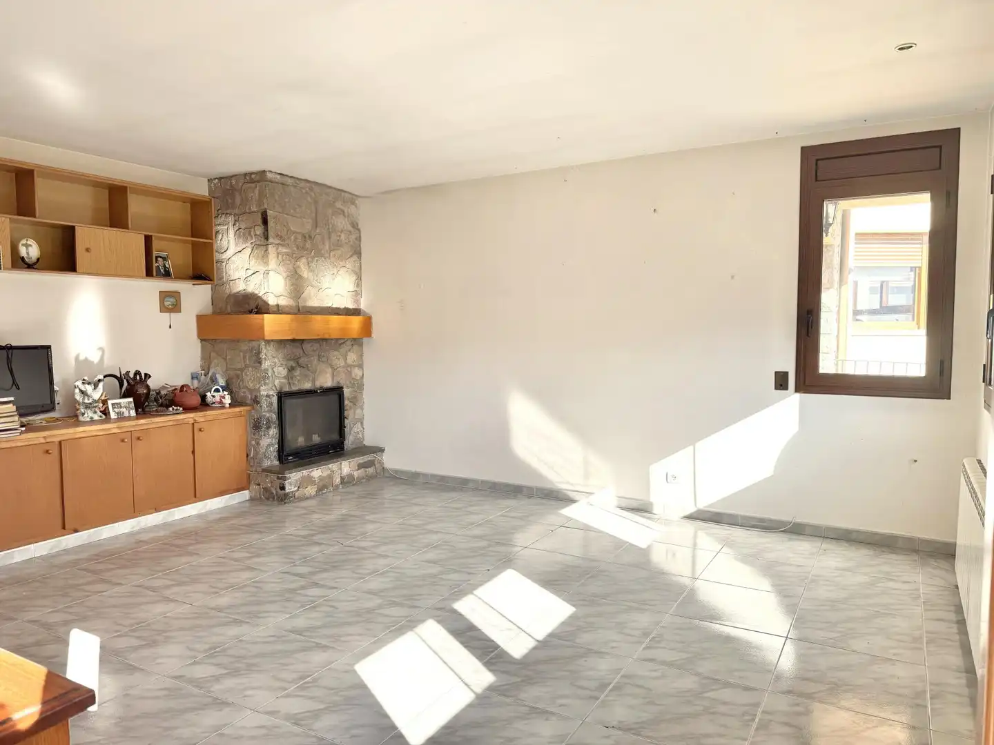 Sala de estar de Casa adosada en venta en Bagà, Barcelona