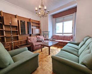 Living room of Flat for sale in Ourense Capital   with Heating, Parquet flooring and Storage room