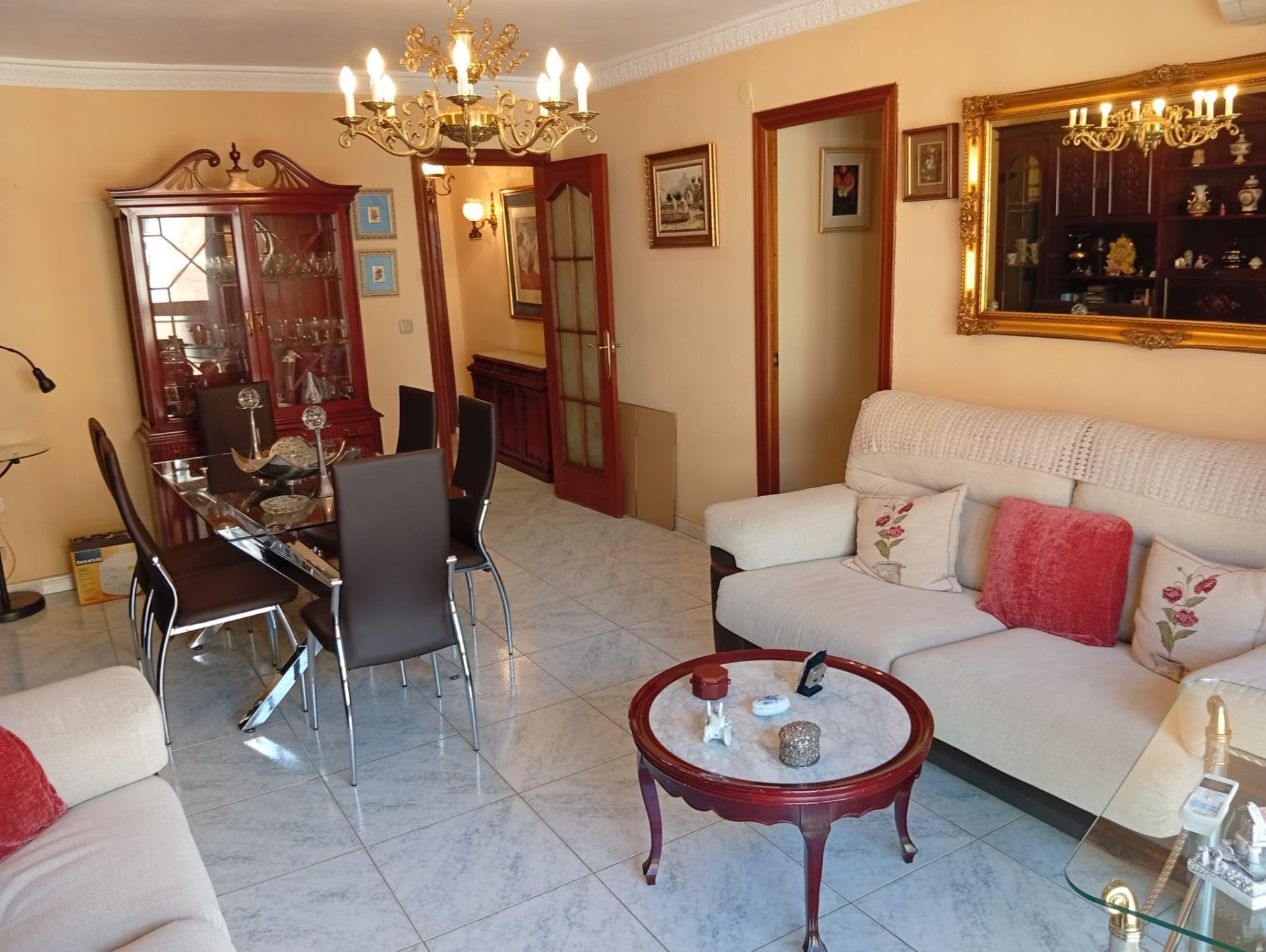 Living room of Flat for sale in Málaga Capital  with Air Conditioner