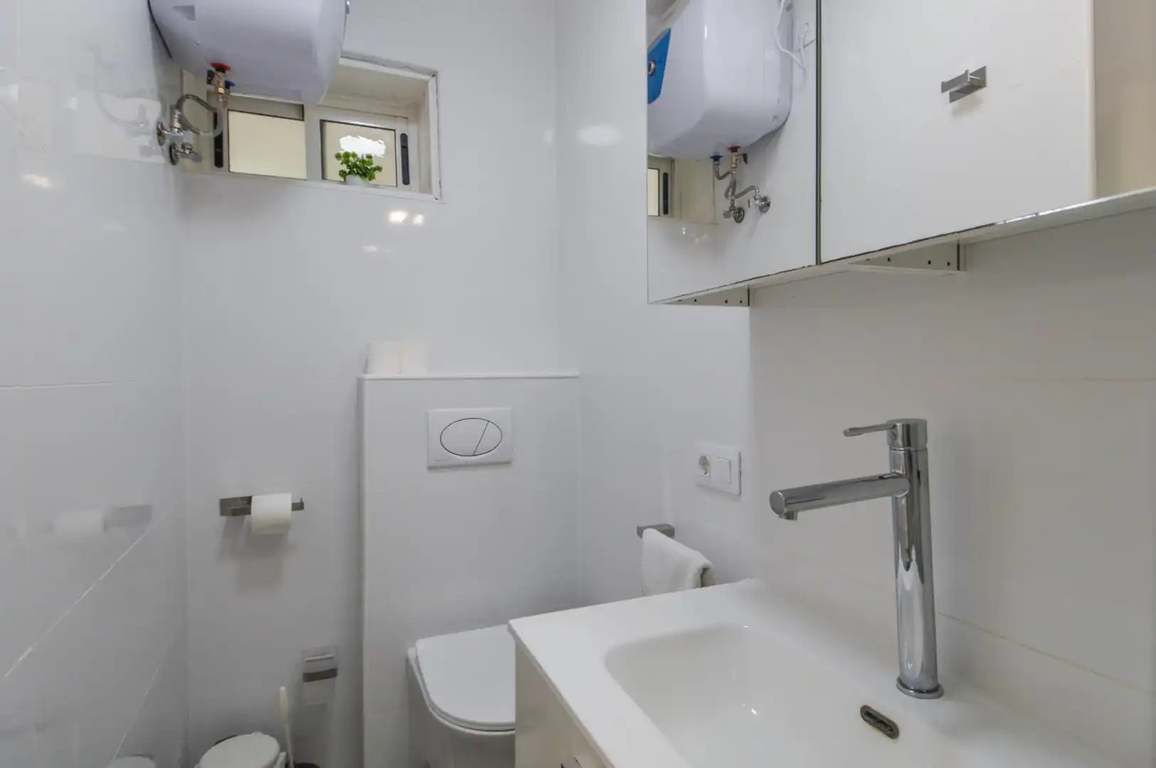 Badezimmer von Wohnung zum Verkauf in Mogán mit Klimaanlage und Möbliert