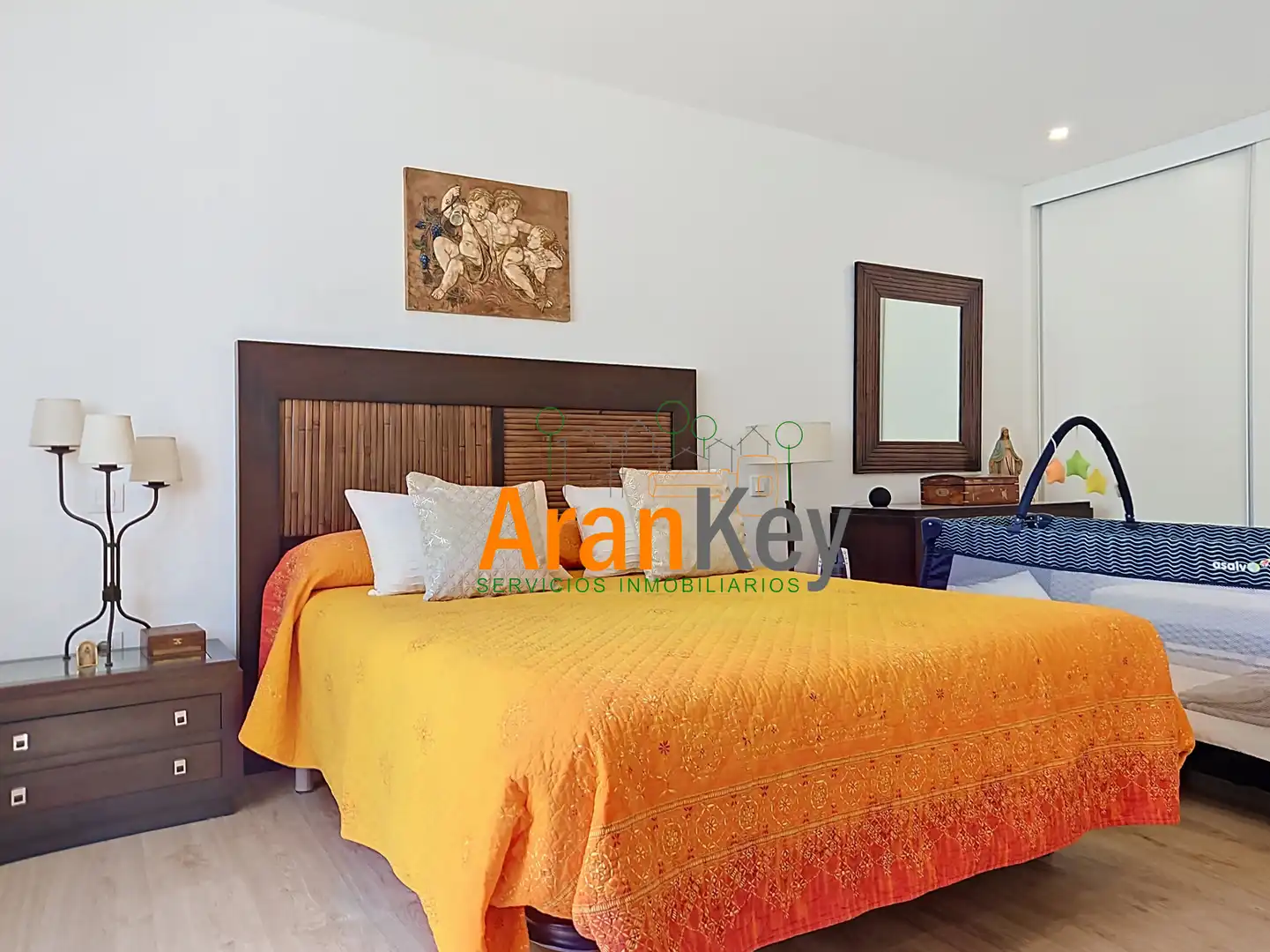Bedroom of Houses for sale in Colmenar de Oreja  with Air Conditioner, Heating and Private garden