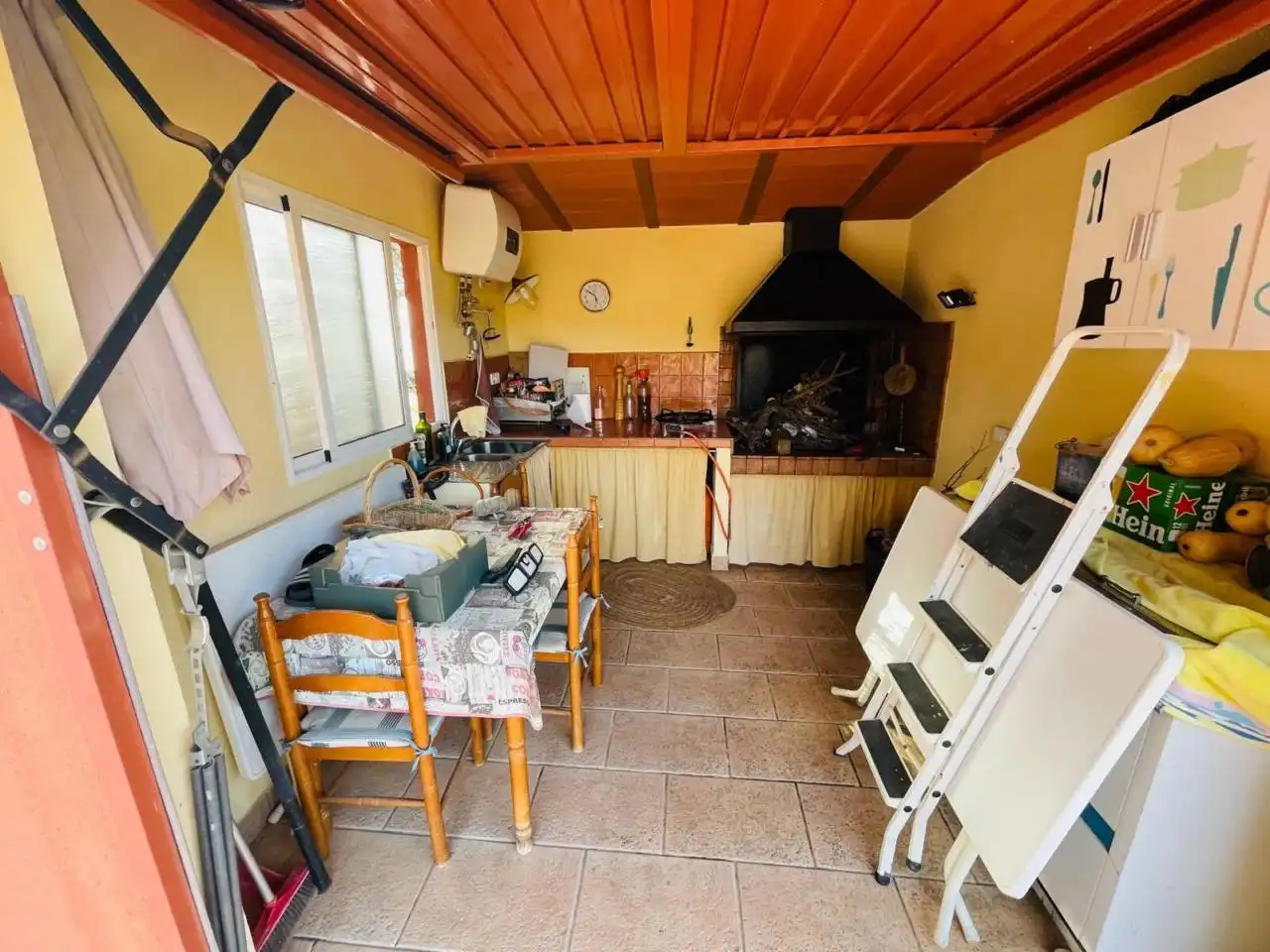 Cuina de Casa o xalet en venda en Murcia amb Aire condicionat, Calefacció i Jardí privat