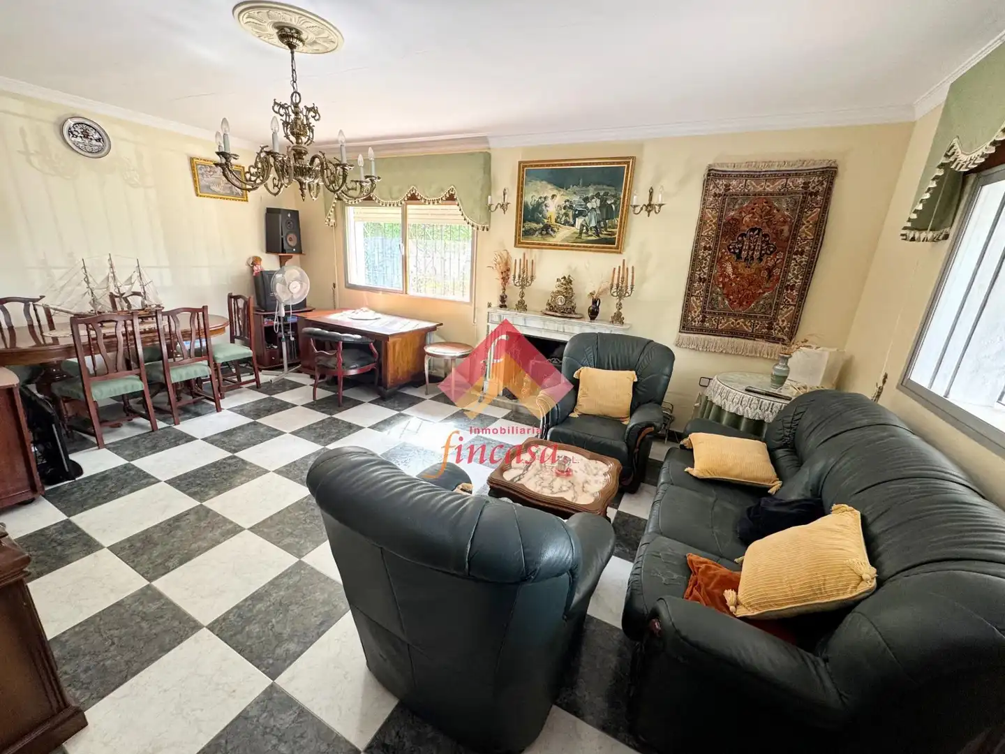 Sala de estar de Casa o chalet en venta en Ronda con Jardín privado, Terraza y Trastero
