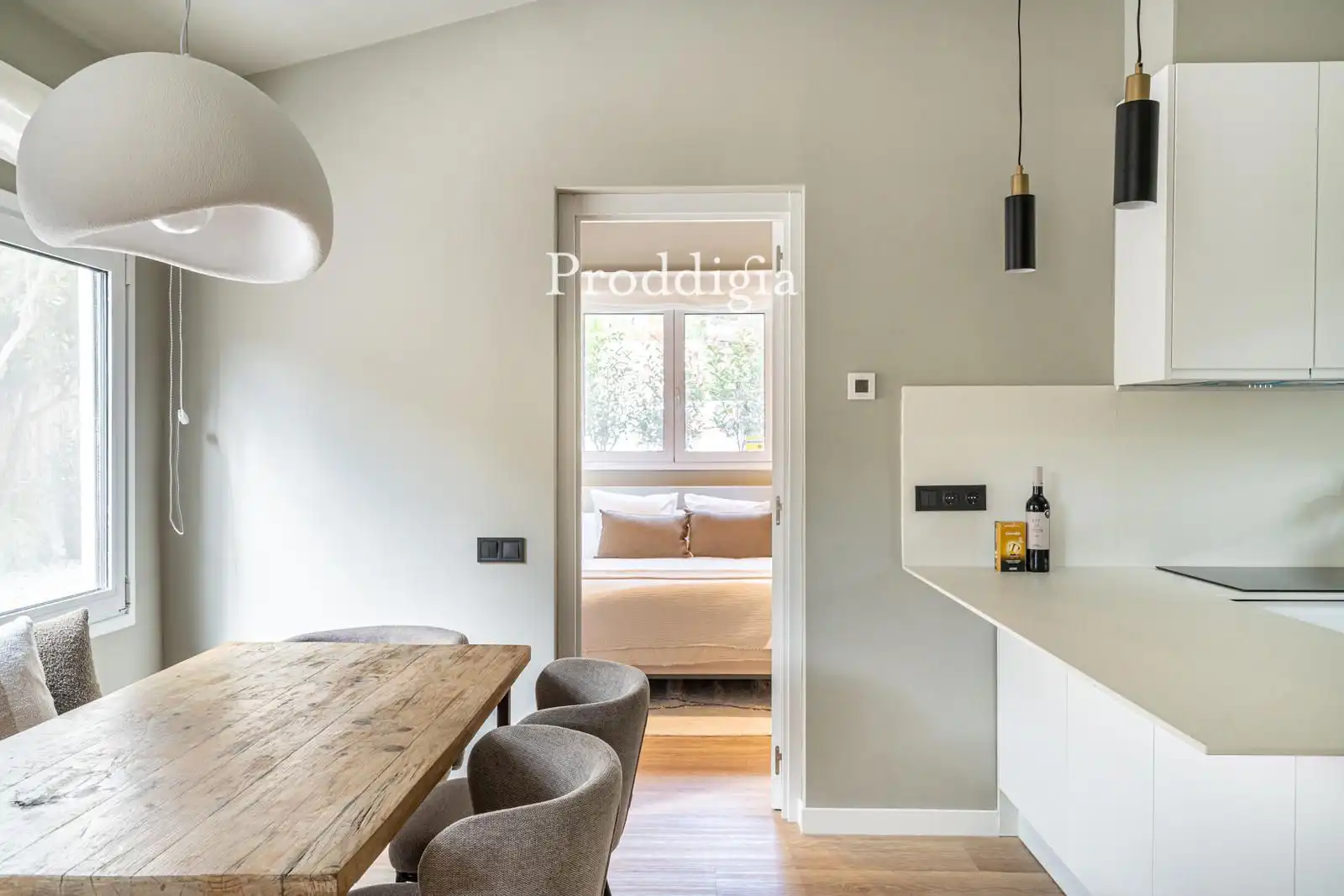 Cocina de Casa o chalet de alquiler en Sant Cugat del Vallès con Terraza, Piscina y Amueblado