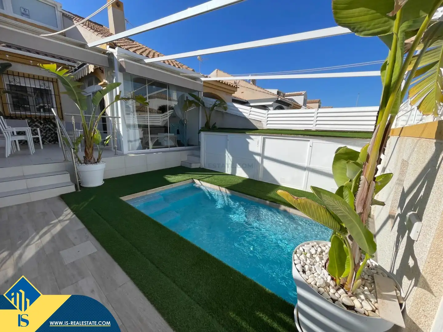 Schwimmbecken von Maisonette zum Verkauf in Pilar de la Horadada mit Terrasse, Schwimmbad und Möbliert