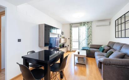 Living room of Flat for sale in Alhendín  with Air Conditioner, Parquet flooring and Terrace