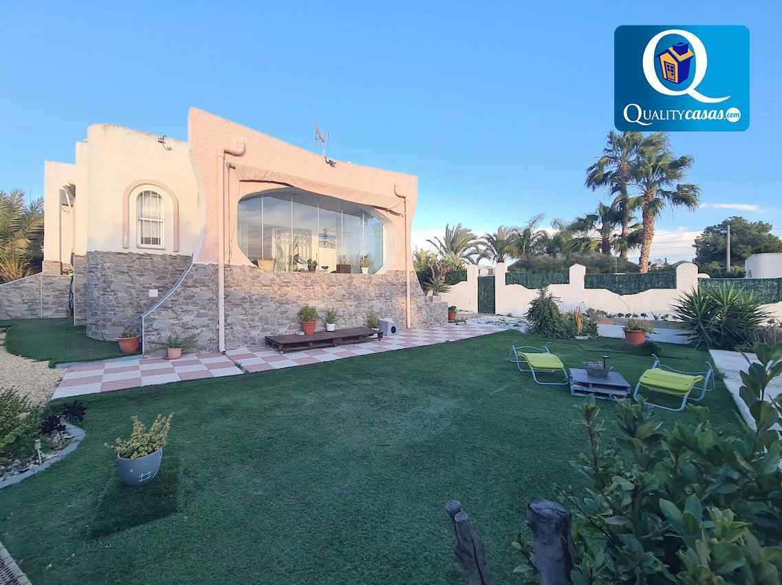 Jardín de Casa o chalet en venta en Busot con Aire acondicionado, Terraza y Trastero