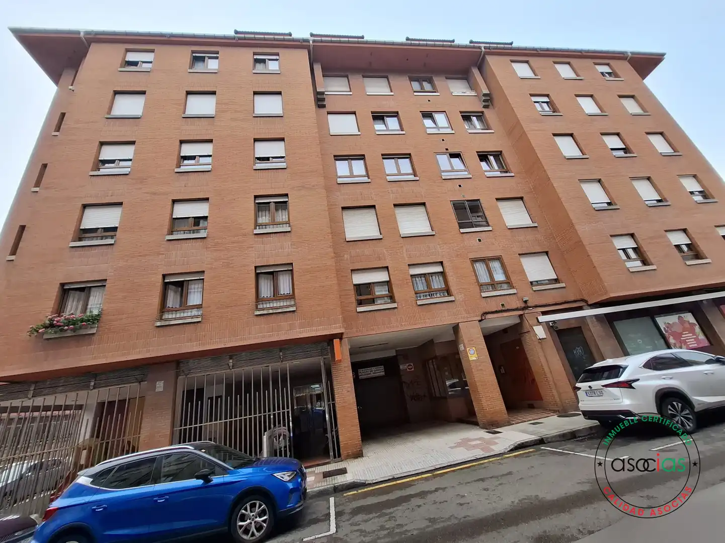Außenansicht von Wohnung zur Miete in Gijón  mit Heizung, Parkett und Möbliert
