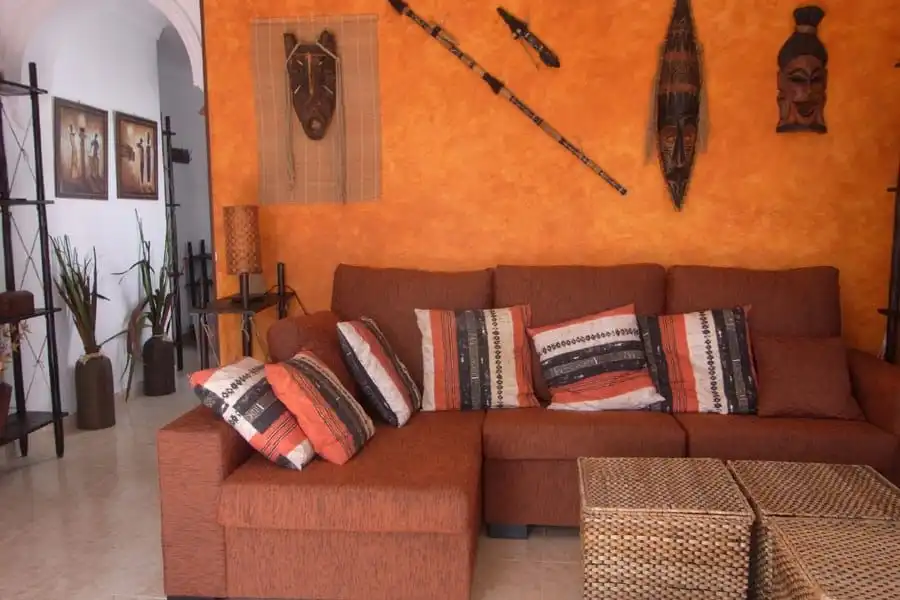 Sala de estar de Ático en venta en Benaocaz con Terraza, Amueblado y Balcón