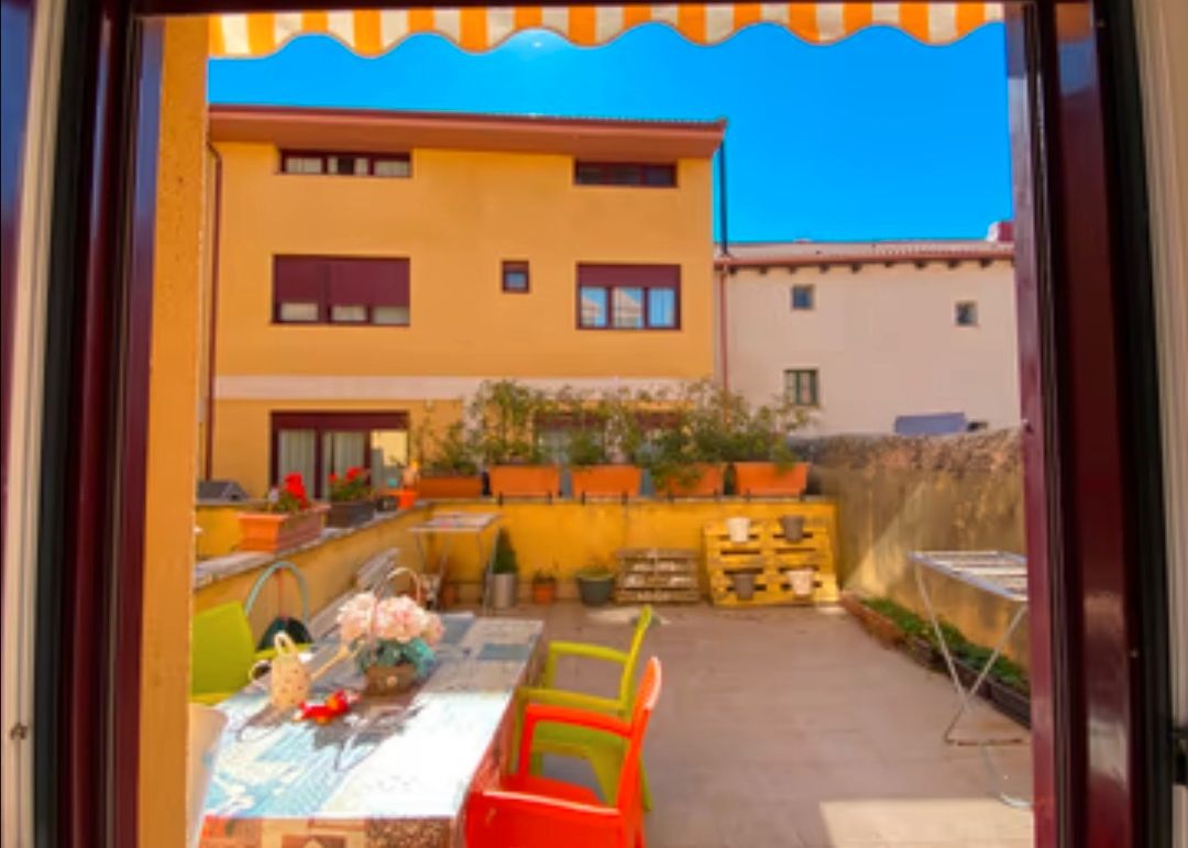 Garden of Single-family semi-detached for sale in Burgos Capital  with Heating, Terrace and Storage room