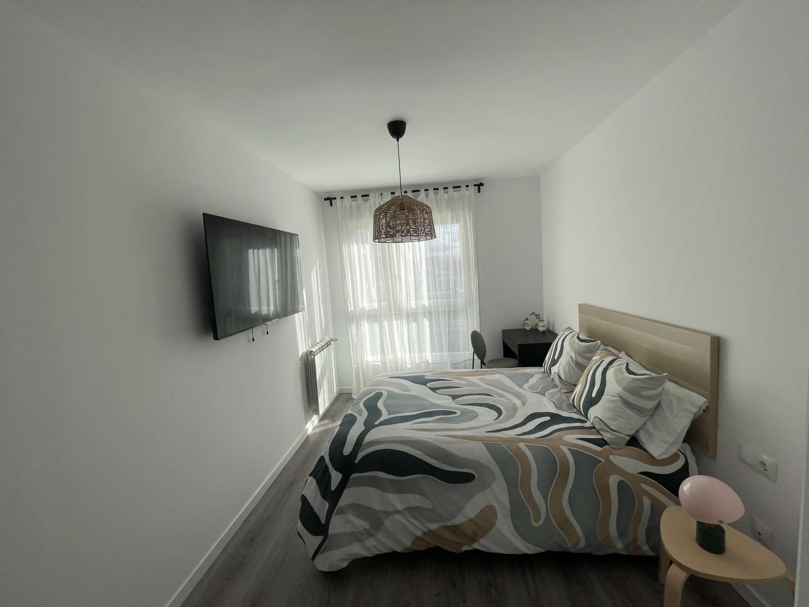 Bedroom of Flat to share in Santa Cruz de Bezana  with Air Conditioner, Terrace and Furnished