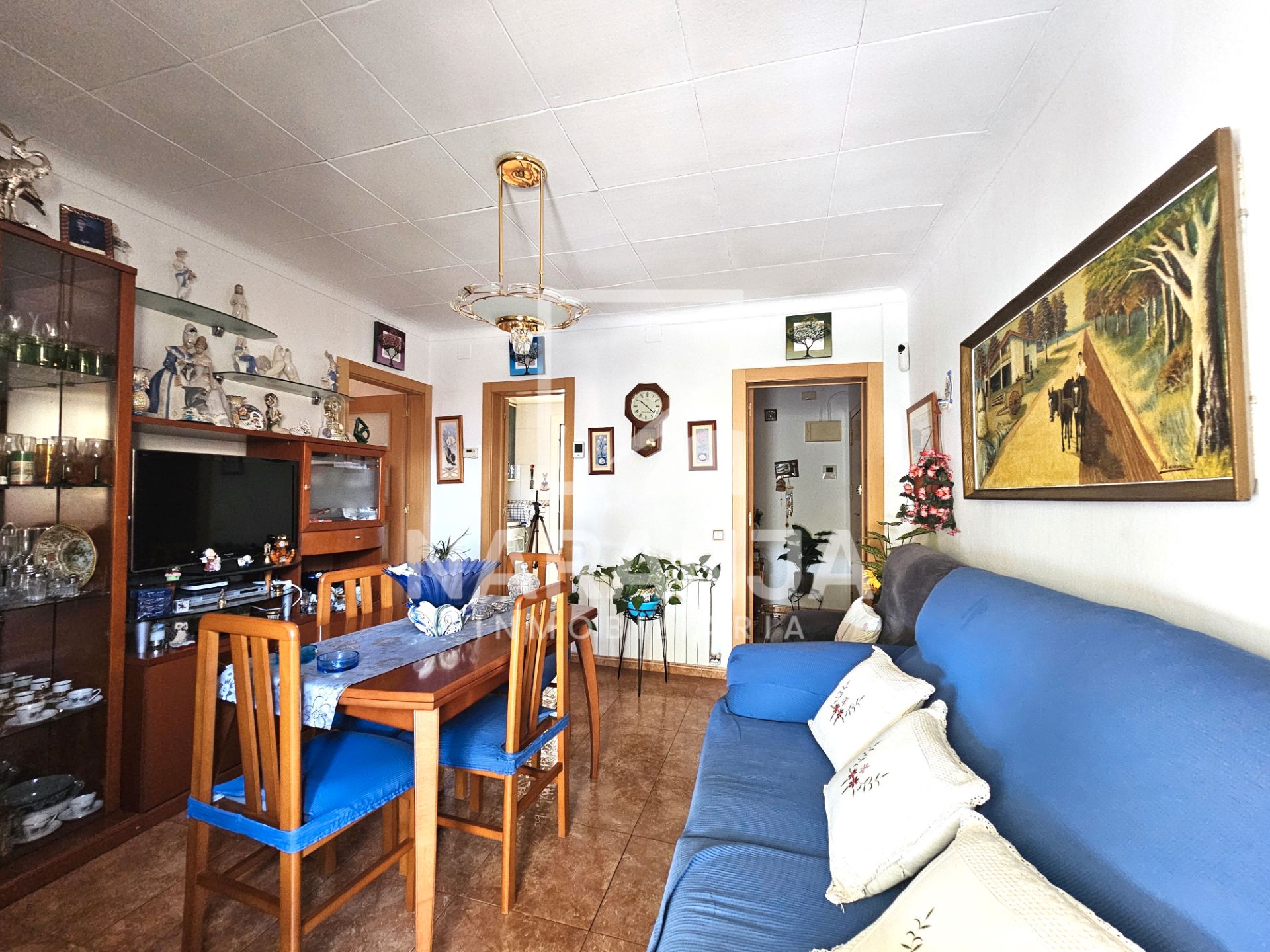 Living room of Flat for sale in  Barcelona Capital  with Balcony