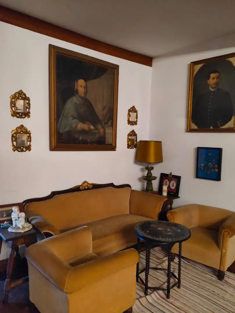 Living room of Houses for sale in Teo  with Heating, Private garden and Parquet flooring