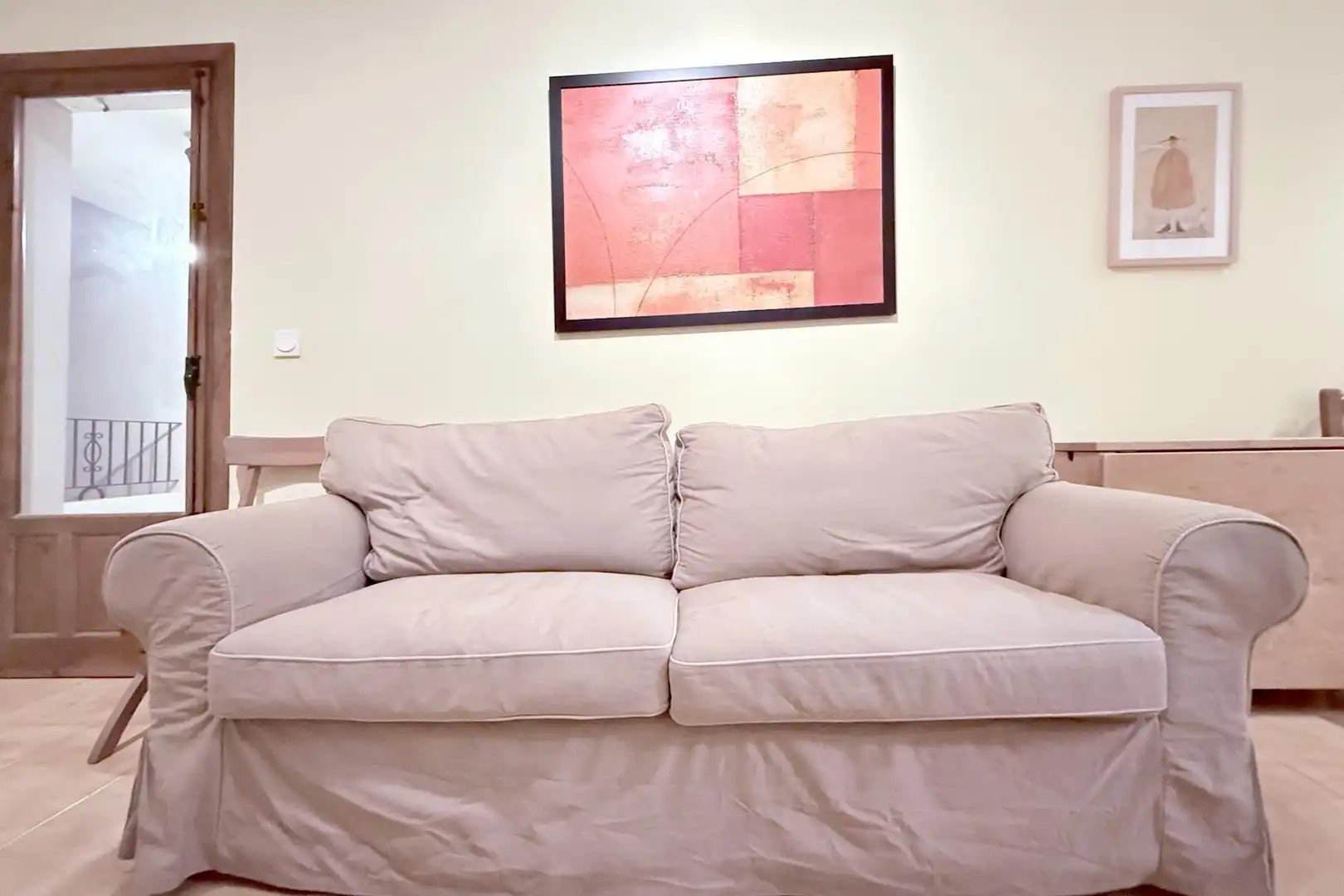 Wohnzimmer von Wohnung zum Verkauf in La Manga del Mar Menor mit Terrasse, Möbliert und Gemeinschaftspool
