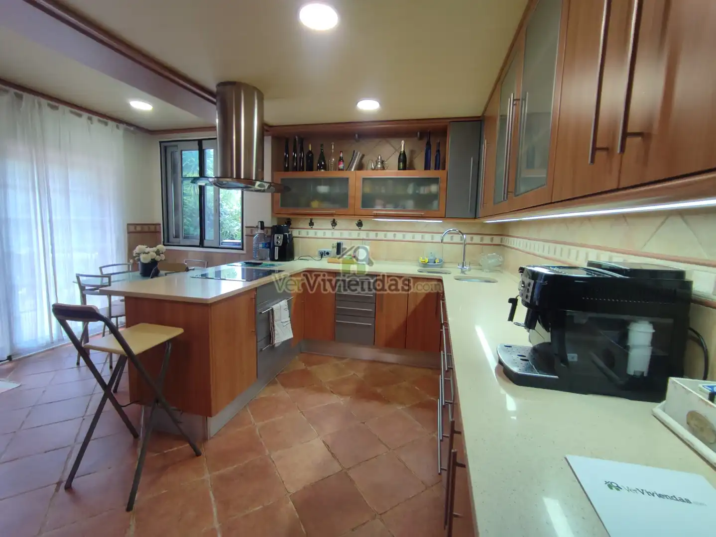 Kitchen of Houses for sale in Vallirana, Barcelona