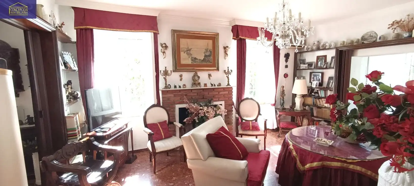 Living room of Houses for sale in Córdoba  with Air Conditioner, Heating and Private garden