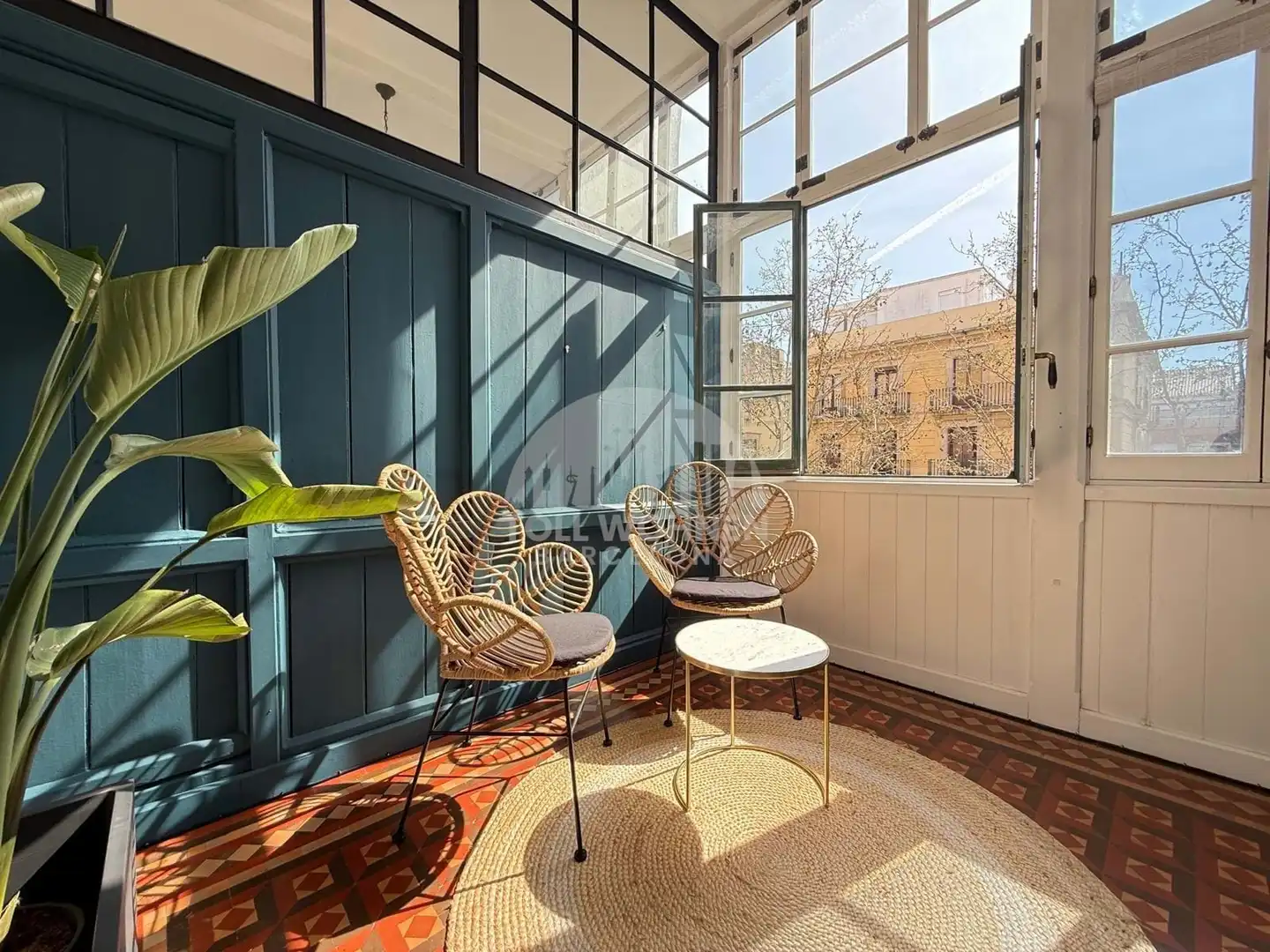 Terrasse von Wohnung zur Miete in Barcelona mit Klimaanlage, Heizung und Terrasse