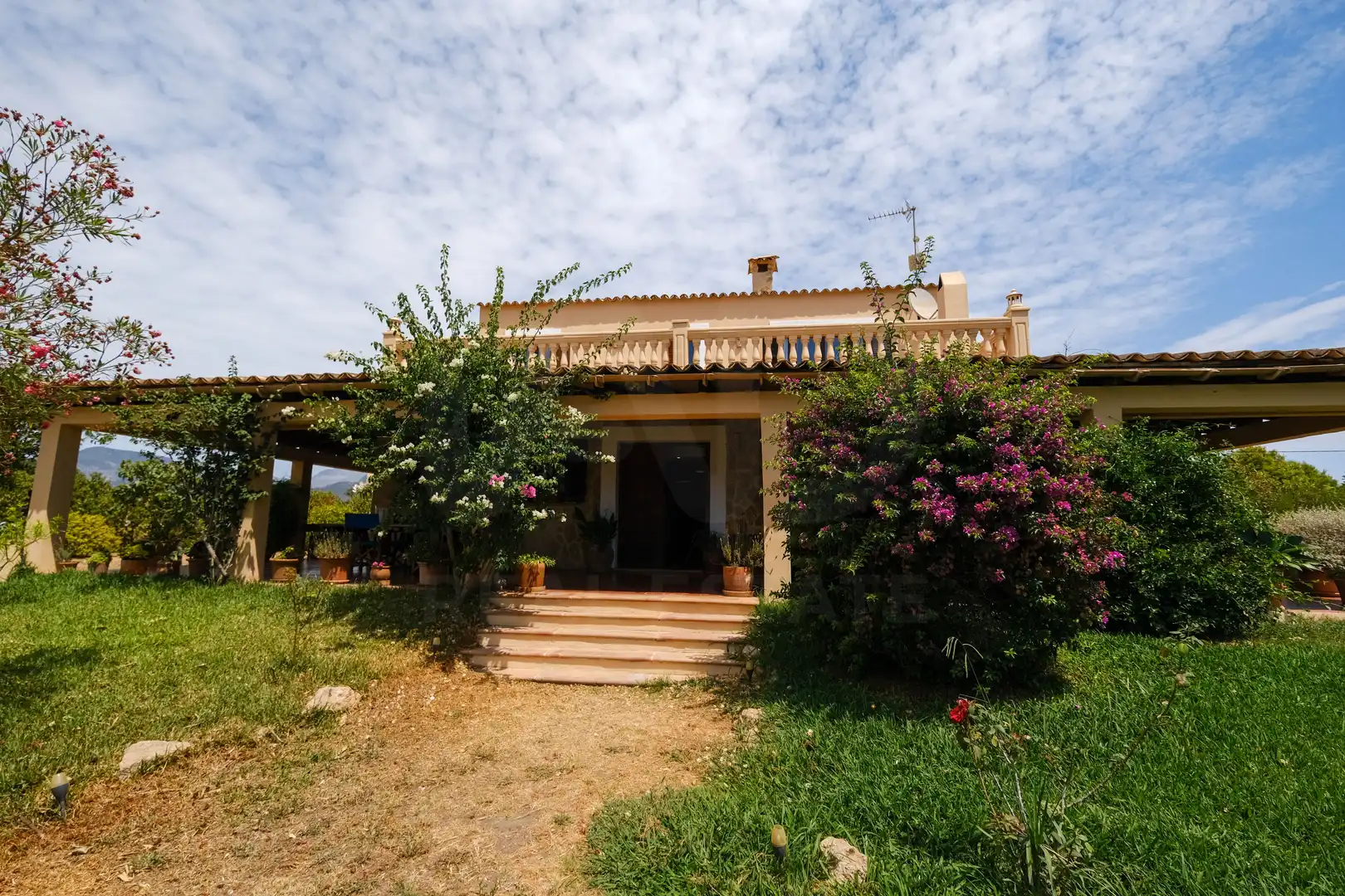 Jardí de Finca rústica en venda en Lloseta amb Aire condicionat, Calefacció i Terrassa