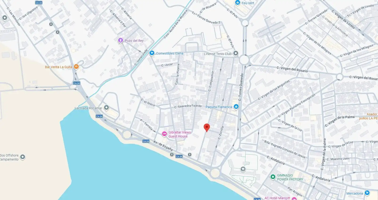 Vista exterior de Piso en venta en La Línea de la Concepción