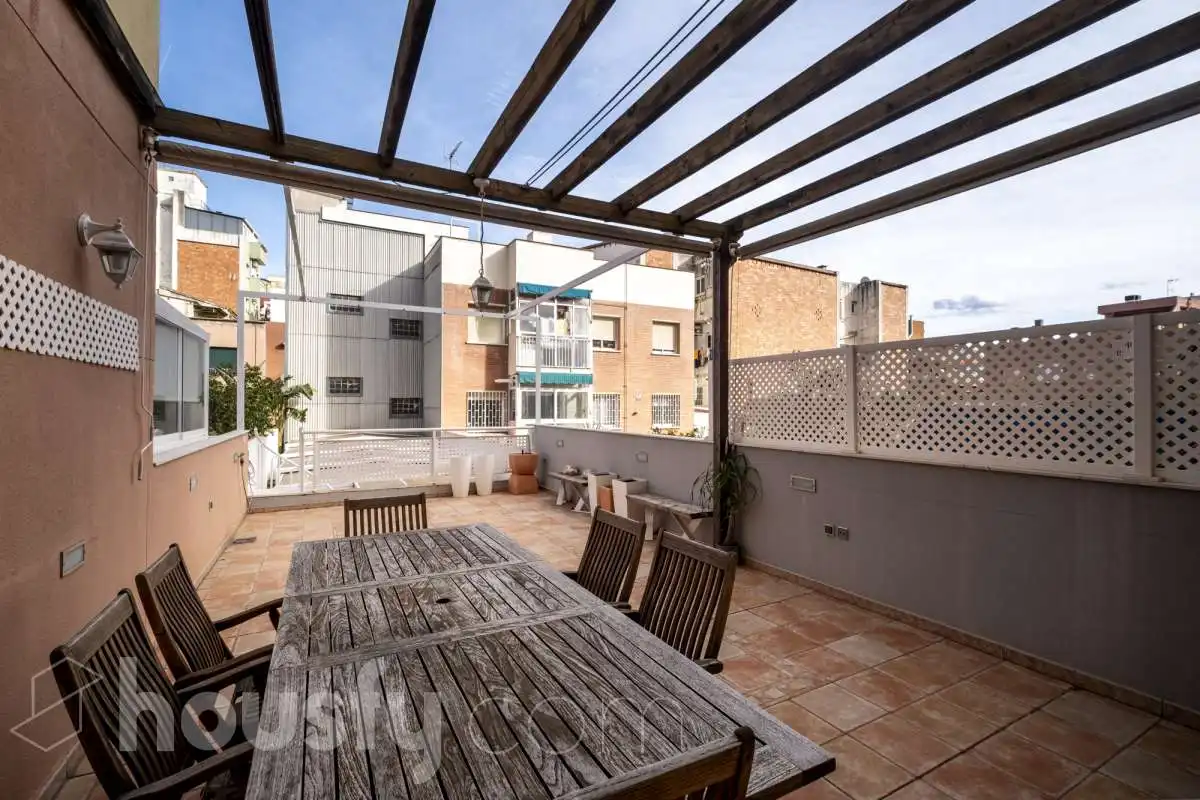 Terrace of Houses for sale in Barcelona  with Air Conditioner, Terrace and Storage room