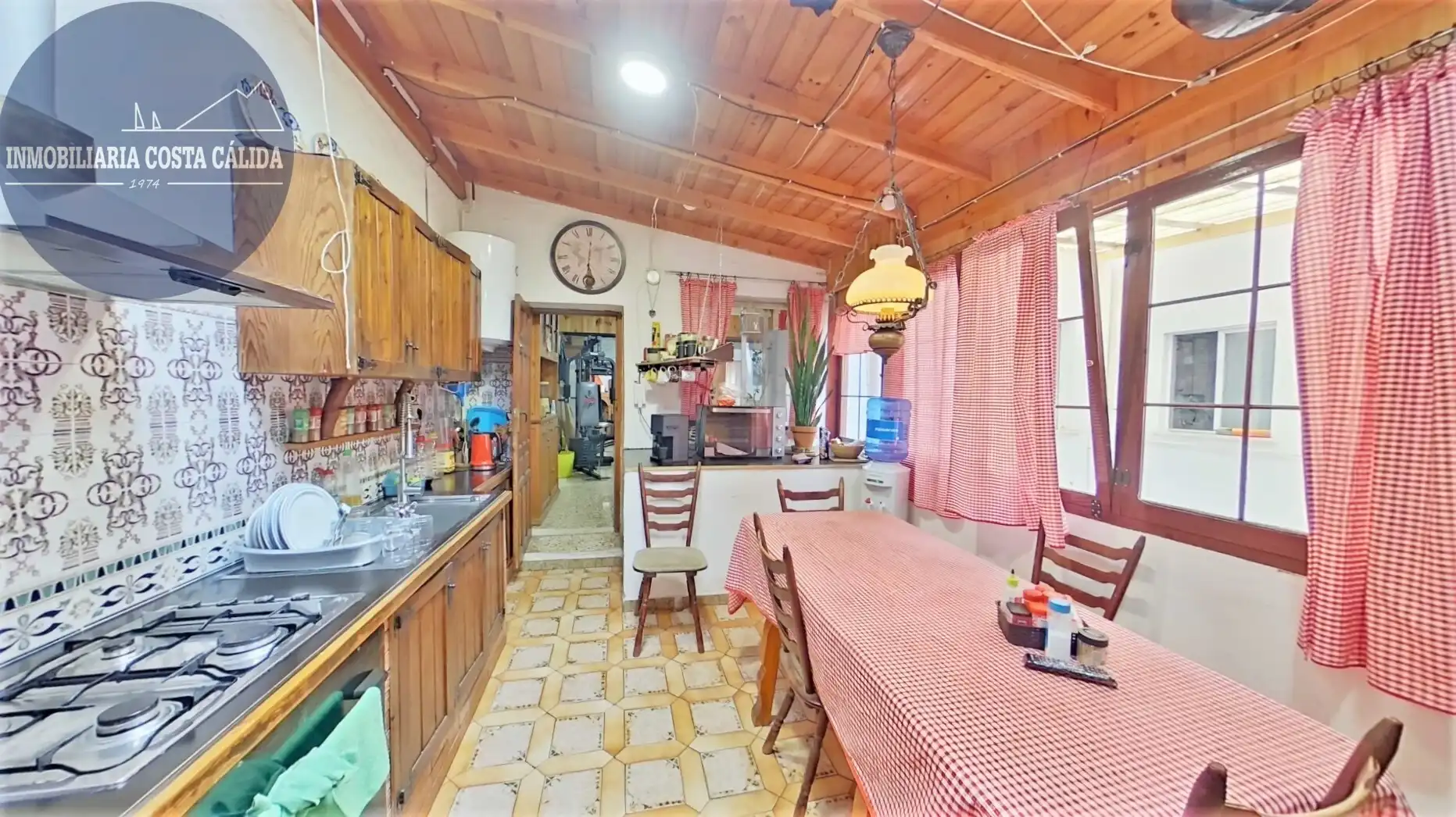 Küche von Wohnung zum Verkauf in Águilas mit Klimaanlage, Heizung und Terrasse