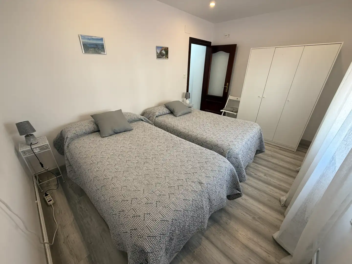 Bedroom of Flat for sale in Gijón   with Heating and Furnished