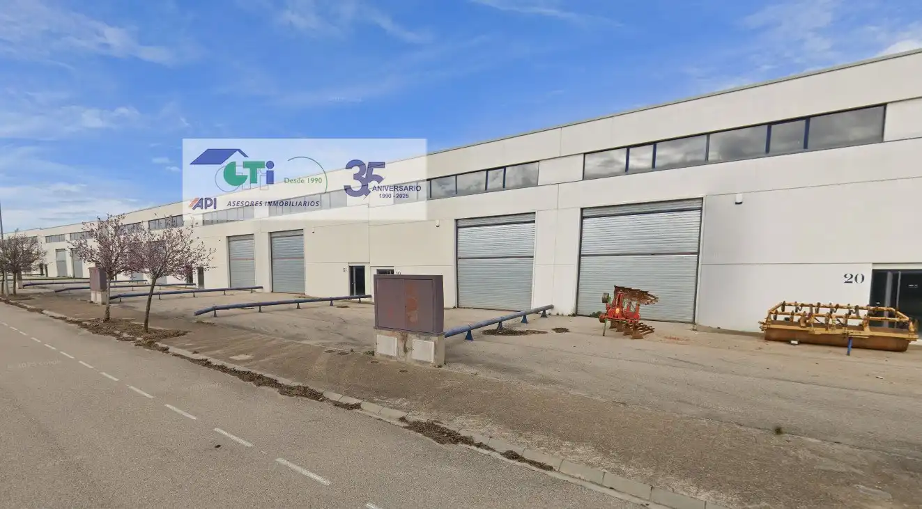 Exterior view of Industrial buildings for sale in Ayerbe