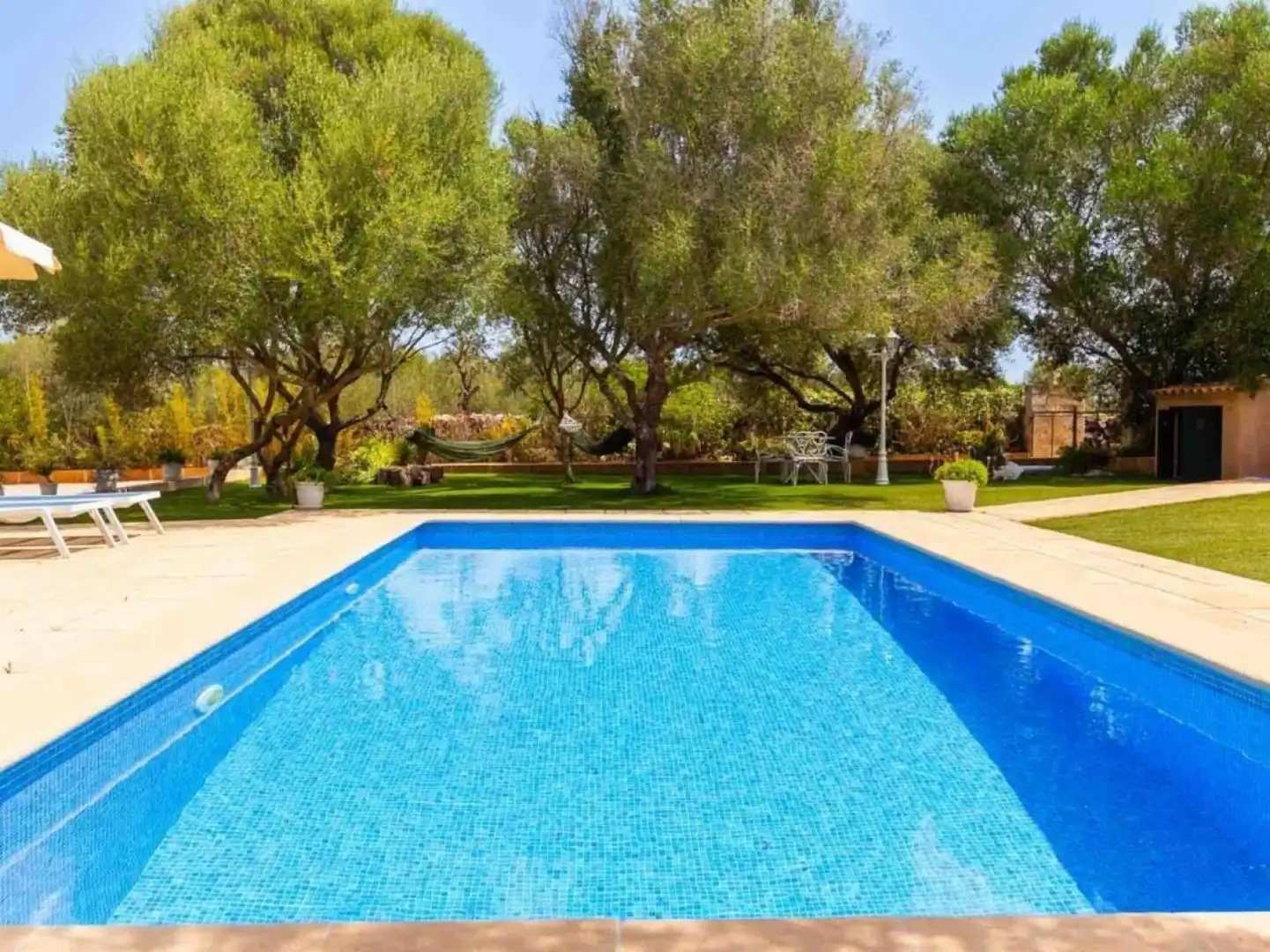 Piscina de Casa o xalet de lloguer en Santa Margalida amb Aire condicionat, Calefacció i Terrassa