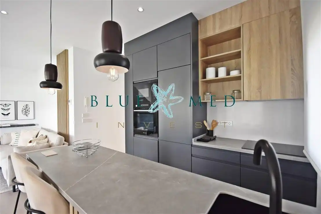 Cocina de Apartamento en venta en Alhama de Murcia con Calefacción, Terraza y Trastero