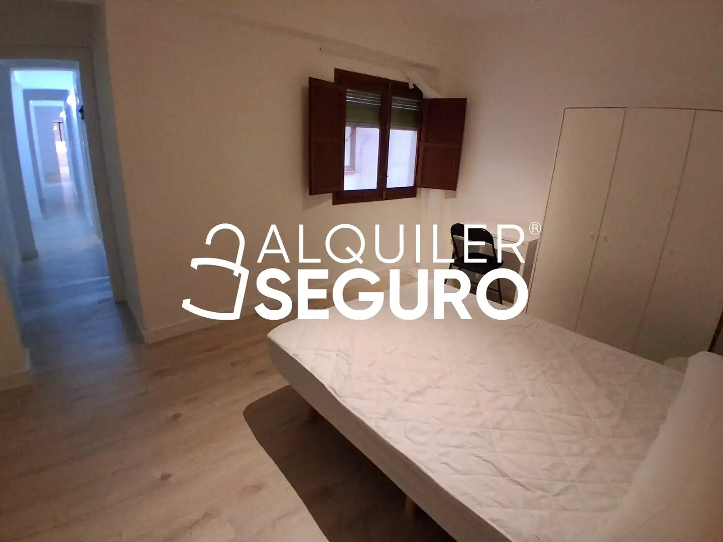 Bedroom of Flat for rent in Vila-real  with Air Conditioner, Terrace and Furnished
