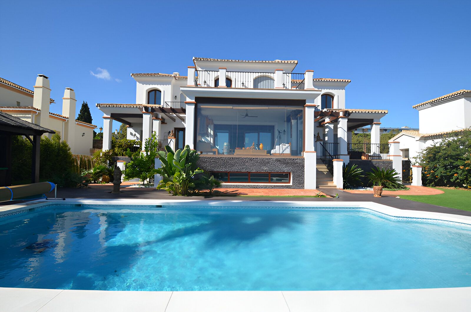 Garden of House or chalet for sale in Manilva  with Air Conditioner, Private garden and Terrace