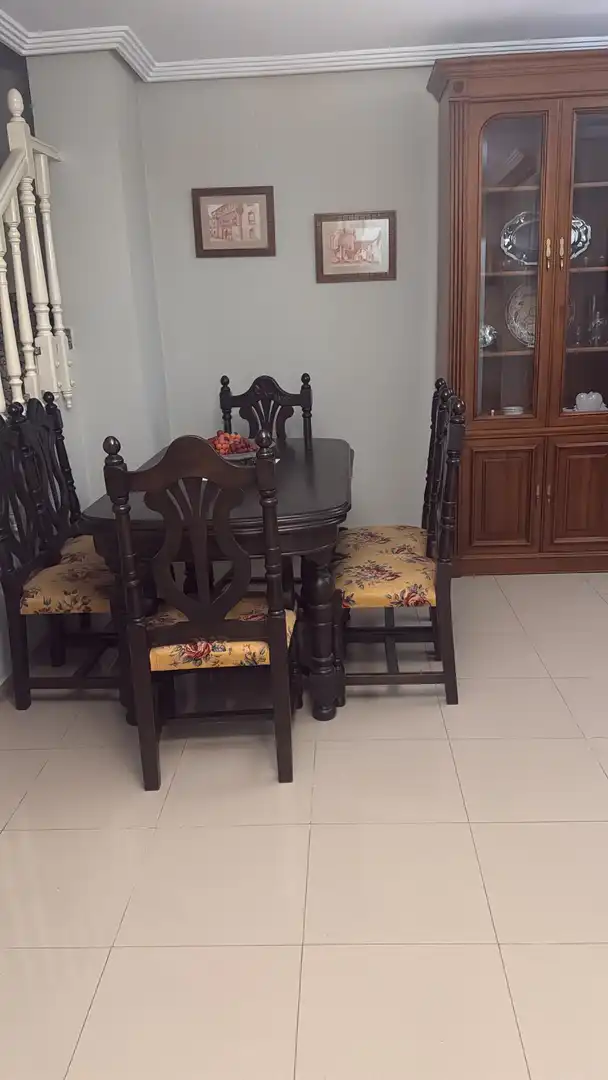 Dining room of Houses for rent in Baeza  with Air Conditioner, Private garden and Terrace