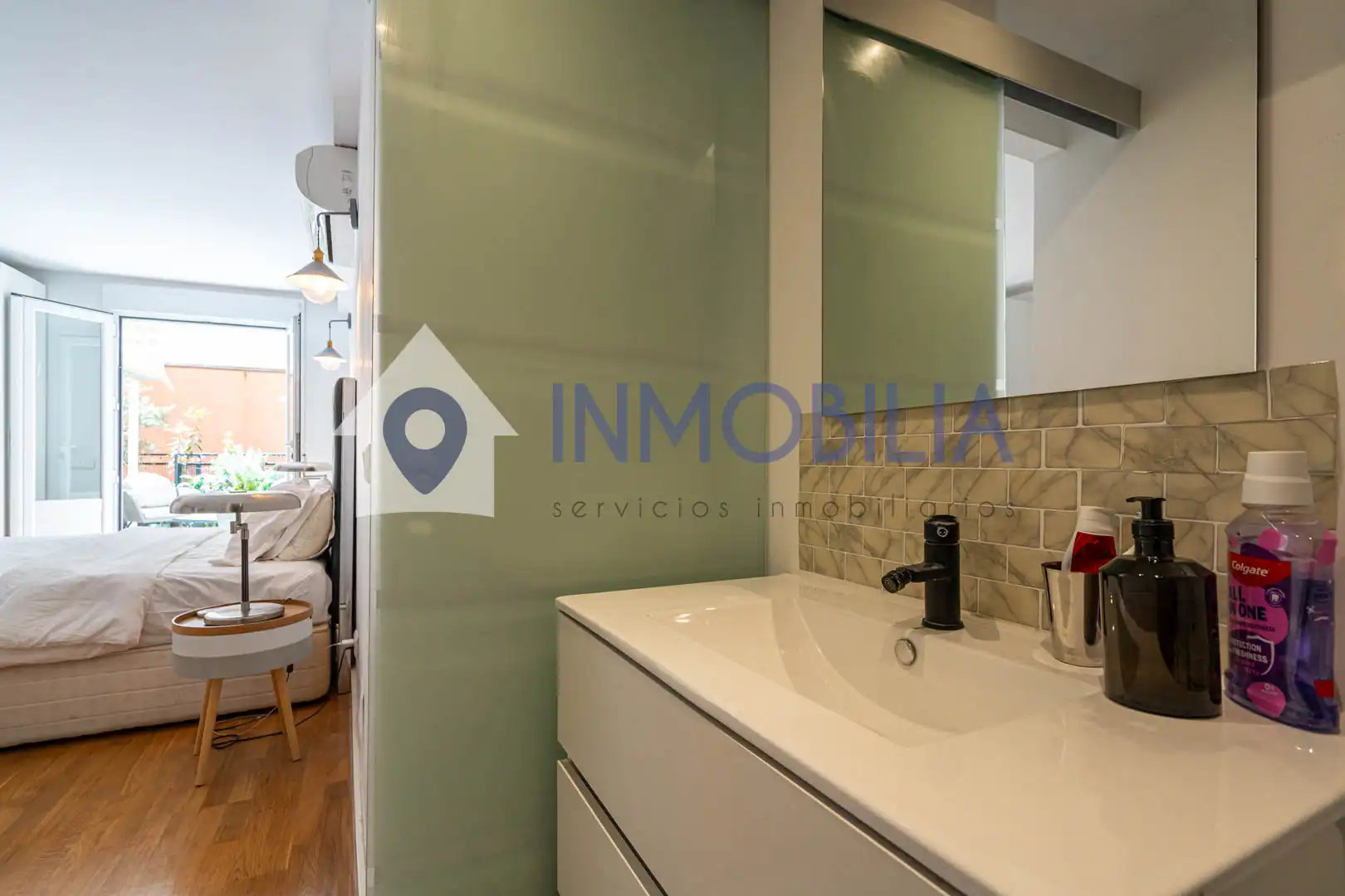 Badezimmer von Maisonette zum Verkauf in Madrid mit Klimaanlage, Heizung und Terrasse