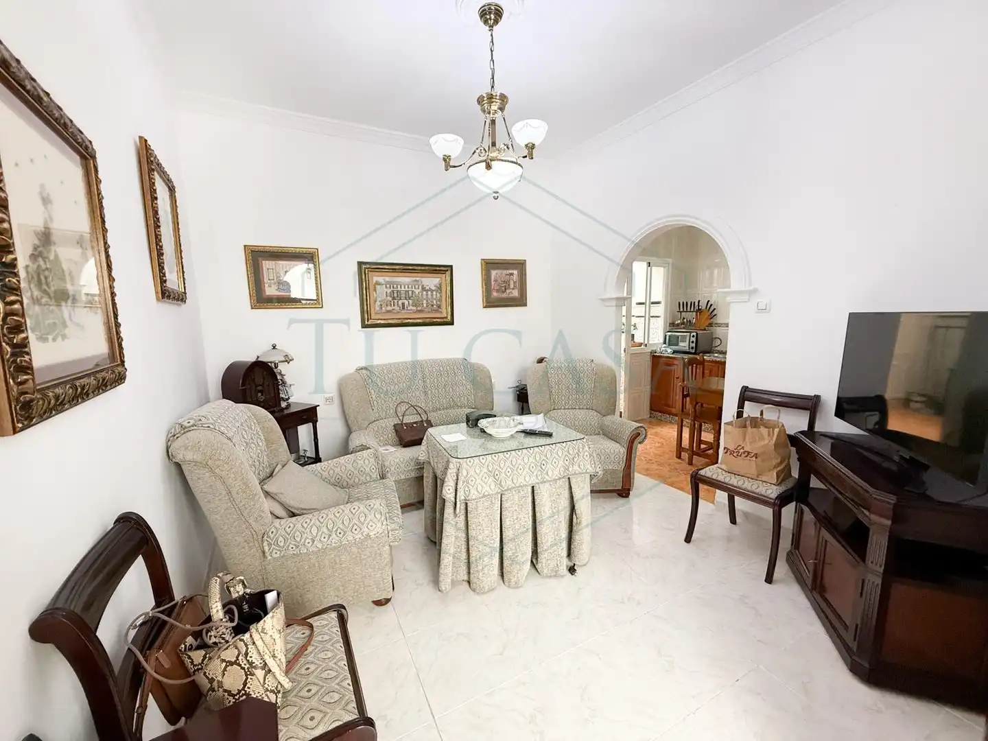 Sala de estar de Casa o chalet en venta en Centro