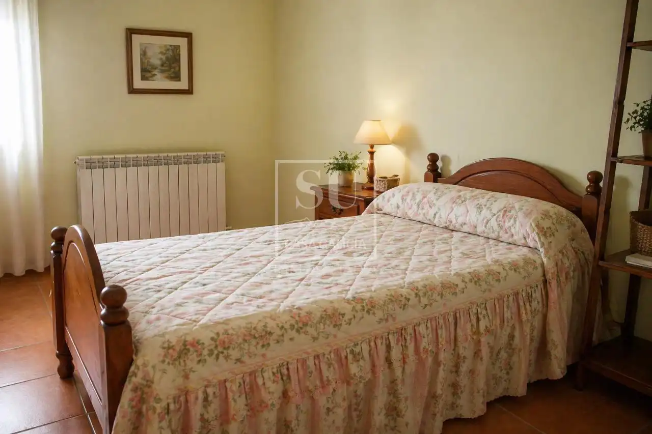 Schlafzimmer von Haus oder Chalet zum Verkauf in Oia mit Heizung, Privatgarten und Terrasse