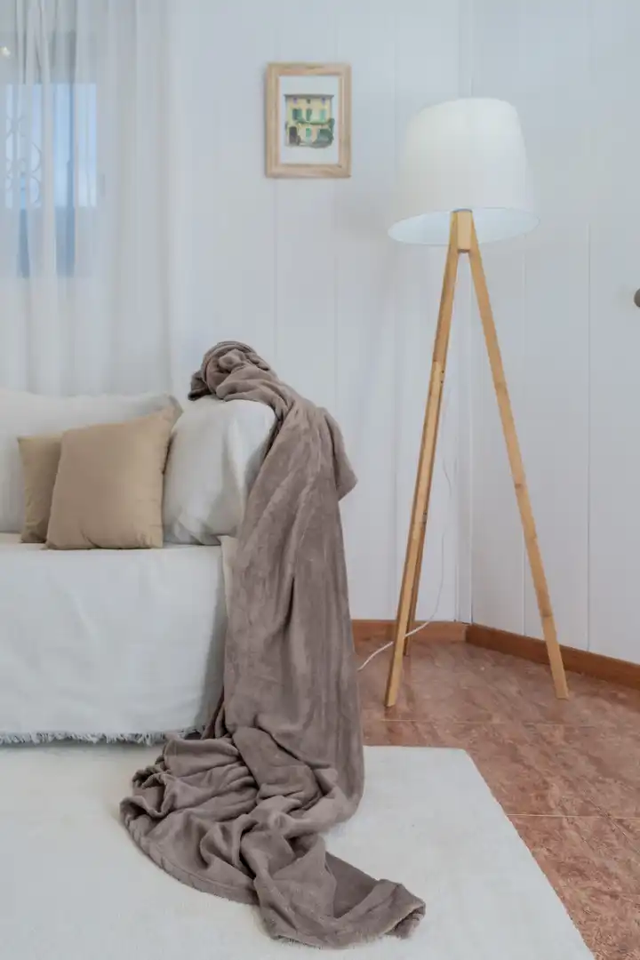 Schlafzimmer von Maisonette zum Verkauf in Rubí mit Klimaanlage, Heizung und Möbliert