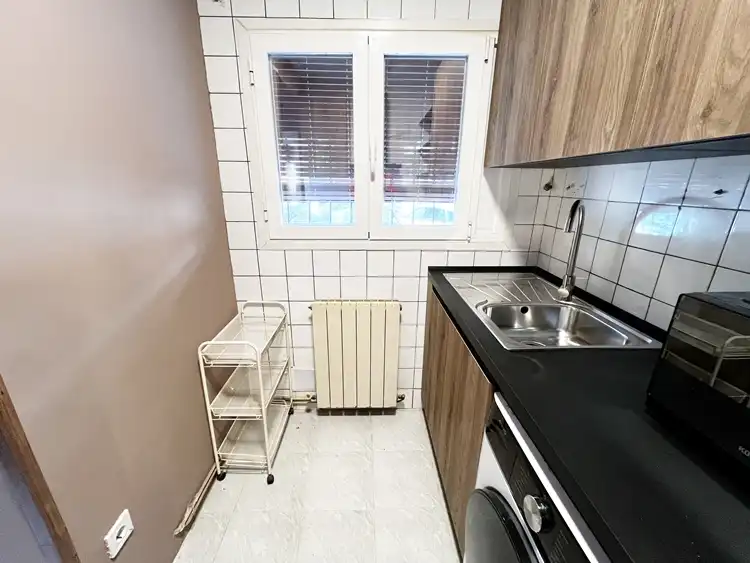 Kitchen of Flat for rent in Madrid  with Heating, Parquet flooring and Furnished