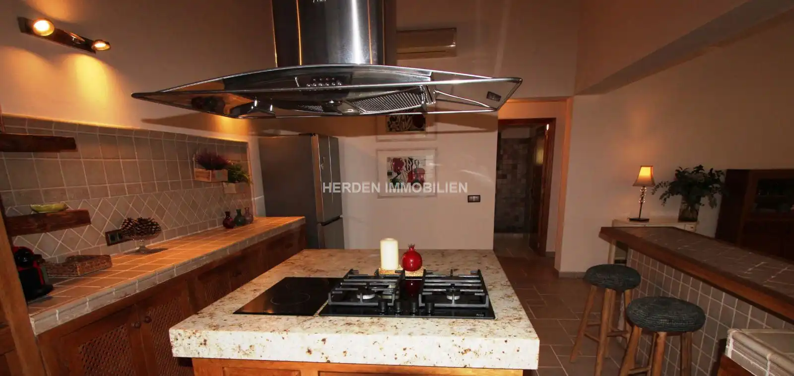 Cocina de Finca rústica en venta en Calvià con Aire acondicionado, Calefacción y Terraza