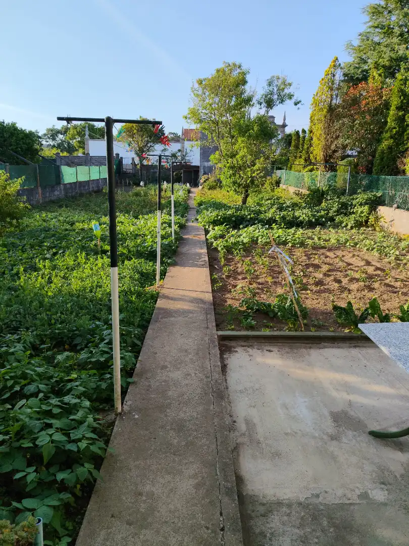 Garden of Attic for rent in Ribeira  with Heating, Private garden and Parquet flooring