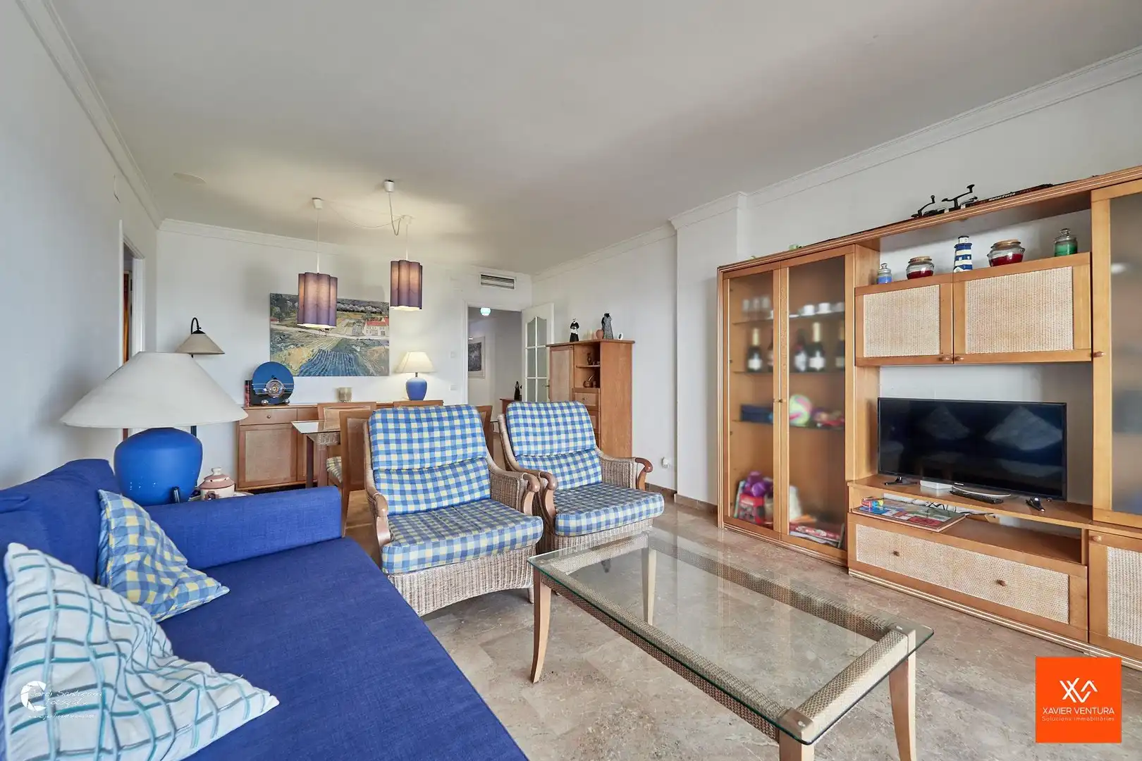 Living room of Apartments for sale in Calafell  with Air Conditioner, Heating and Private garden