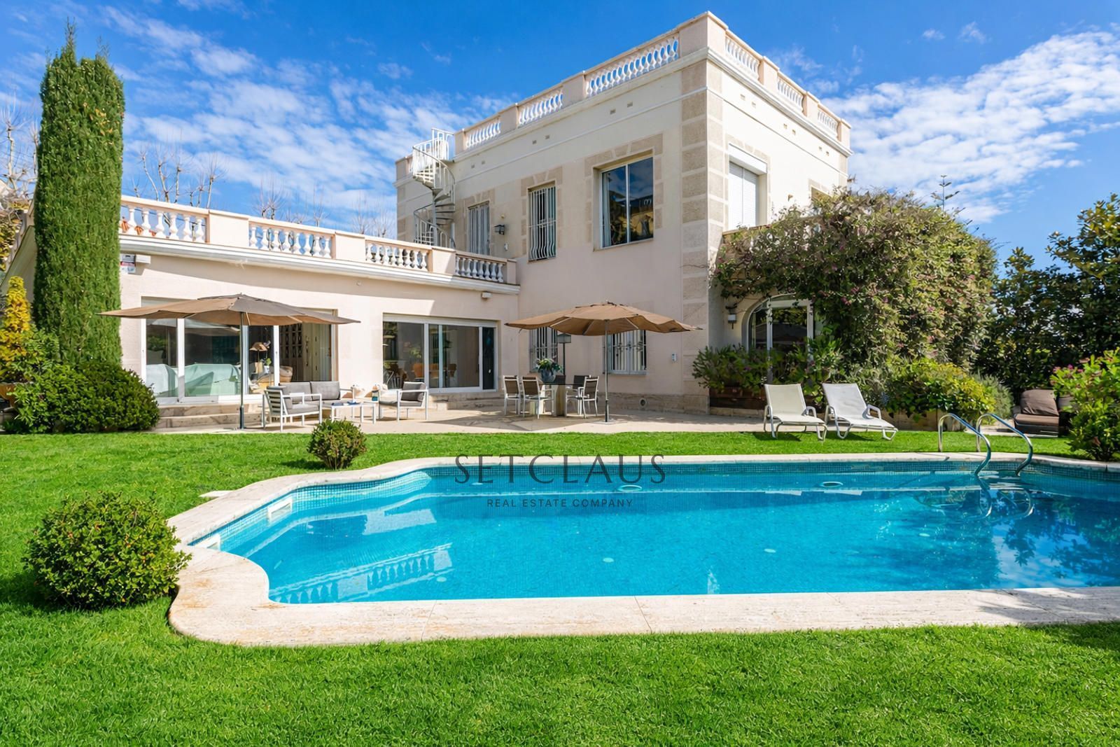 Jardín de Casa o chalet en venta en El Masnou con Aire acondicionado, Calefacción y Jardín privado