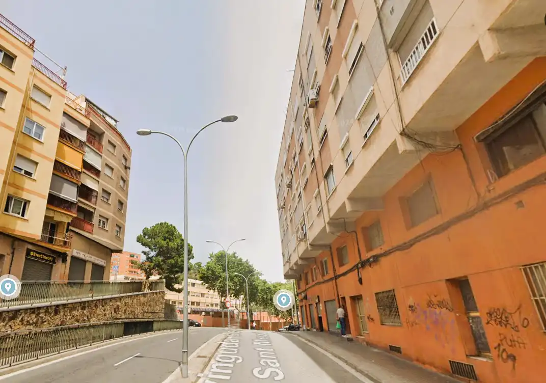 Vista exterior de Apartament en venda en Badalona