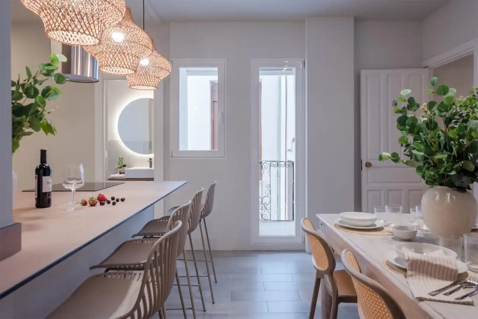 Kitchen of Flat for rent in Centro