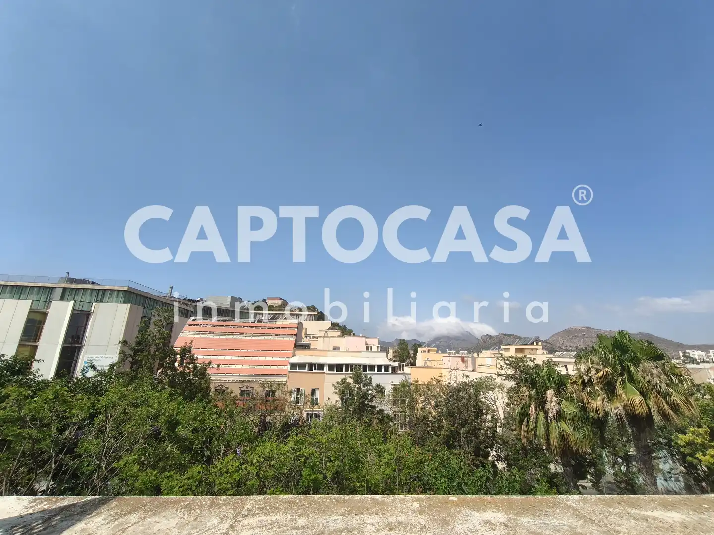 Vista exterior de Àtic en venda en Cartagena amb Aire condicionat i Terrassa