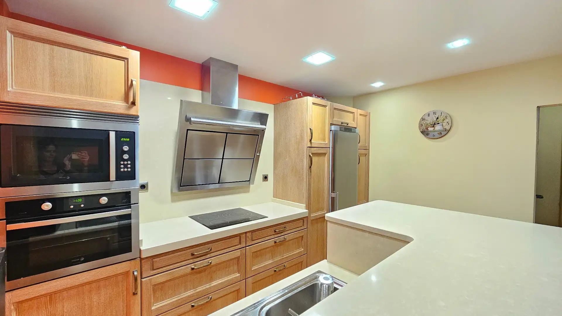 Cocina de Casa adosada en venta en Alegría-Dulantzi con Calefacción, Parquet y Terraza