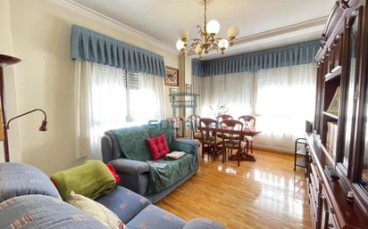 Living room of Flat for sale in Ourense Capital   with Heating, Parquet flooring and Storage room