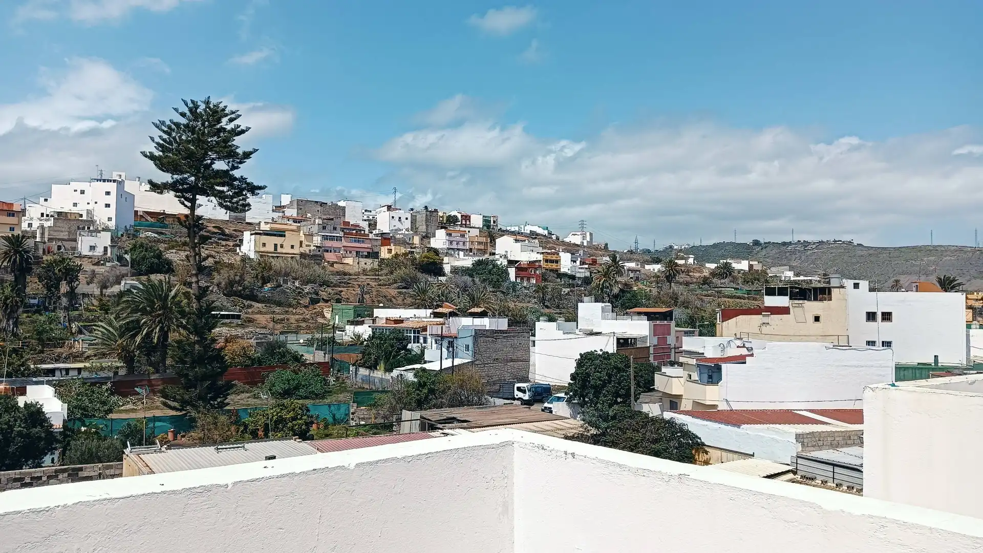 Vista exterior de Ático en venta en Telde con Terraza, Trastero y Amueblado