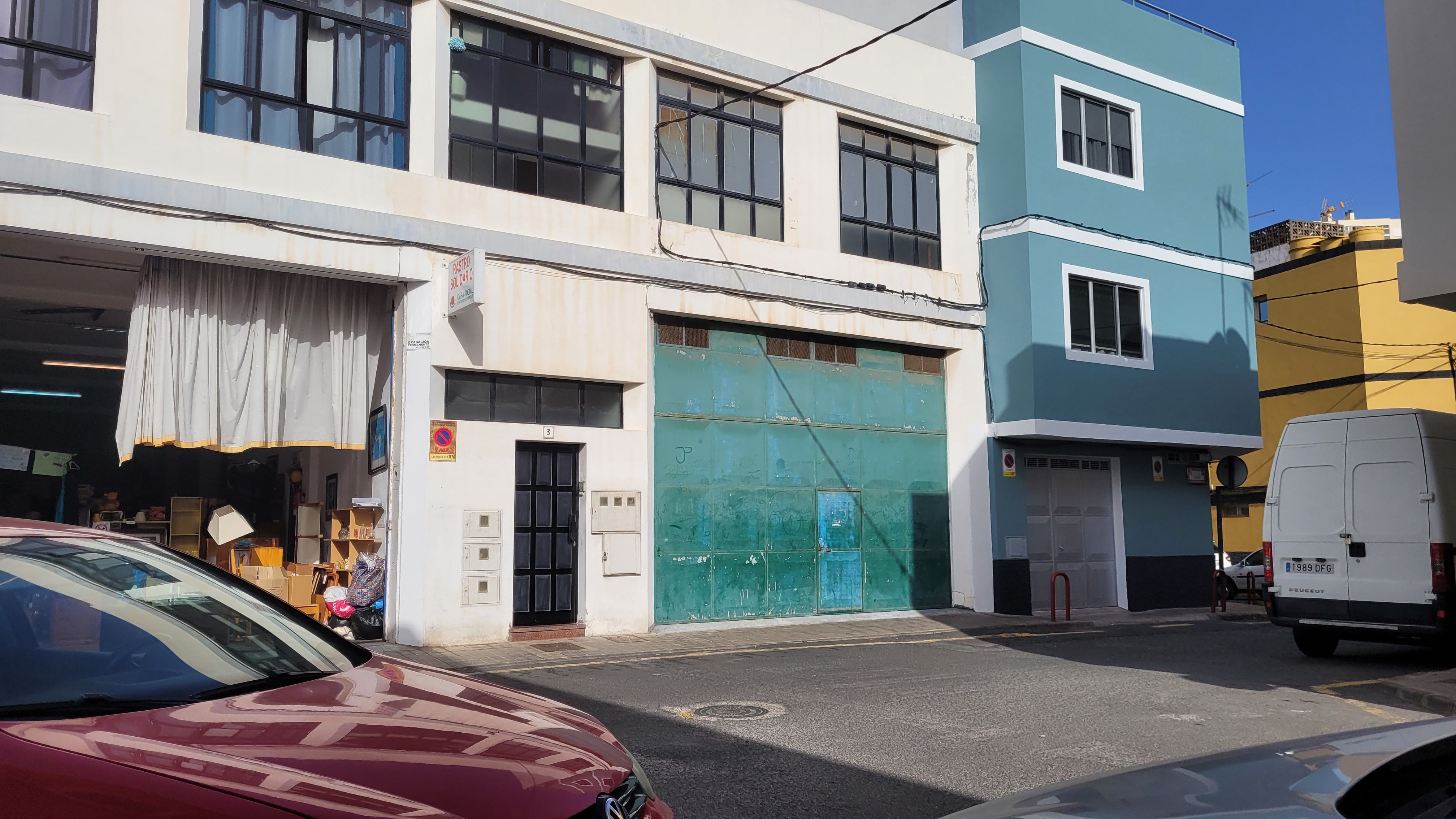 Vista exterior de Piso en venta en Telde