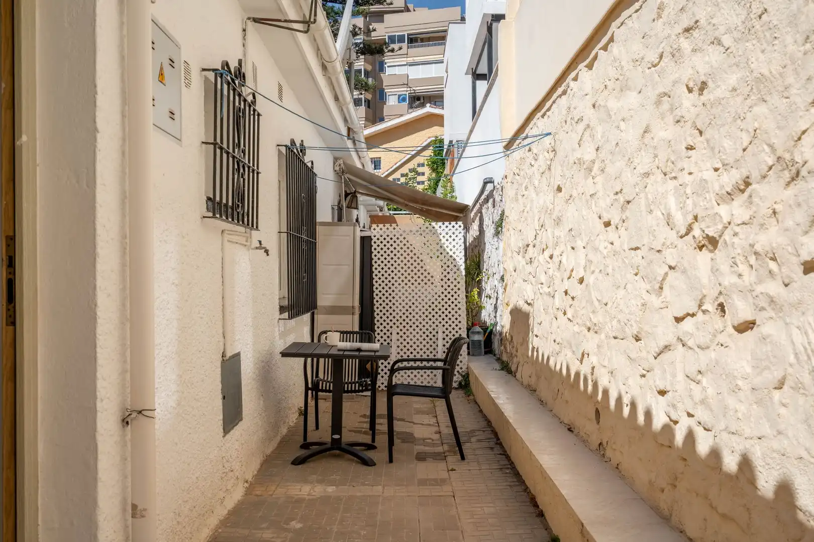 Terrassa de Casa adosada de lloguer en Fuengirola amb Terrassa i Moblat